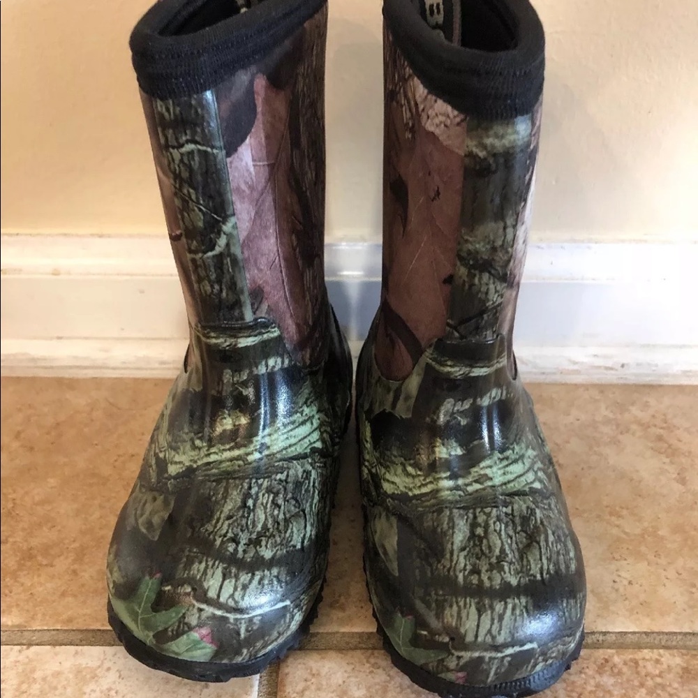 Toddler Boys Camo Bogs